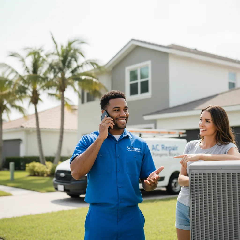 AC Repair Pompano Beach customer support in Bruceville